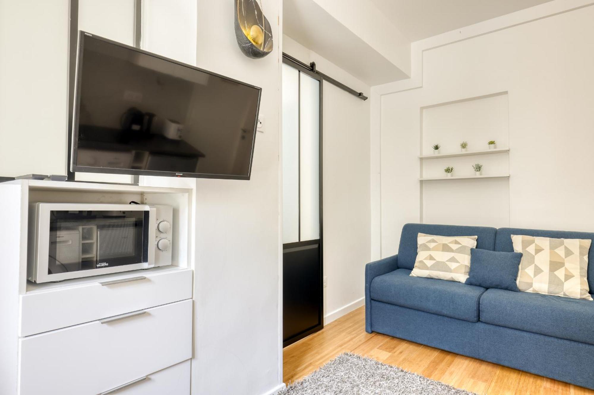Апартаменти New And Quiet 1 Bdr Flat In The Heart Of Paris 12 Екстер'єр фото