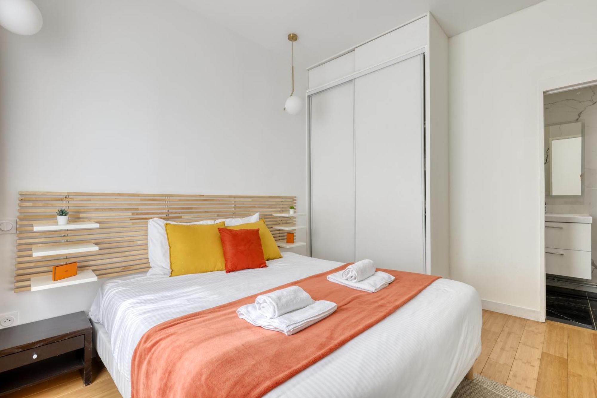 Апартаменти New And Quiet 1 Bdr Flat In The Heart Of Paris 12 Екстер'єр фото